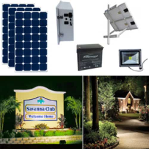 Sign Kit - Solar Powered Outdoor Signage