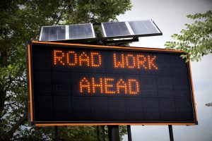 Internally Lite Solar Power Signs