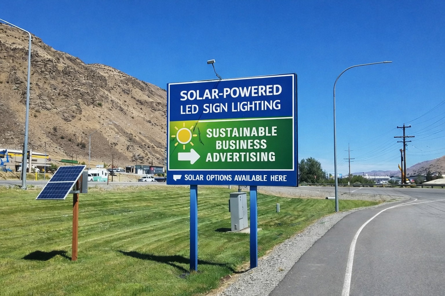 Directional Sign Solar Lighting Kits