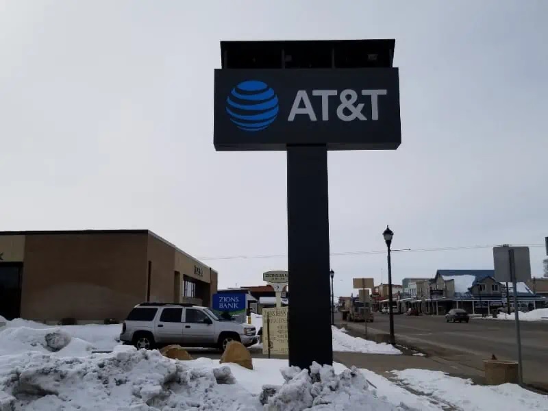 Solar Powered Billboard Lights